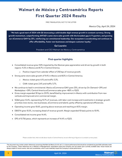 Thumbnail Walmex Quarterly Report 2024-q1