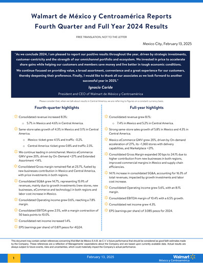 Thumbnail Walmex Quarterly Report 2024-q4