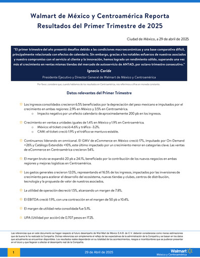 Thumbnail Walmex Quarterly Report 2025-q1