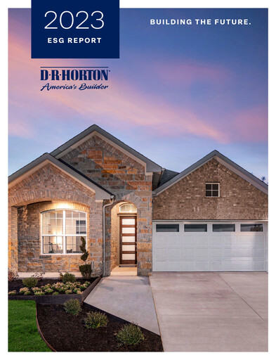 Thumbnail D. R. Horton
 ESG Report 2023