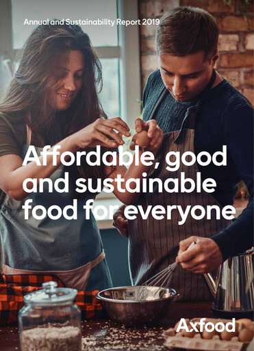 Thumbnail Axfood Annual Report 2019