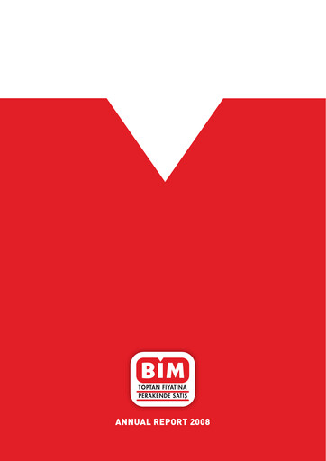 Thumbnail BİM Birleşik Mağazalar Annual Report 2008