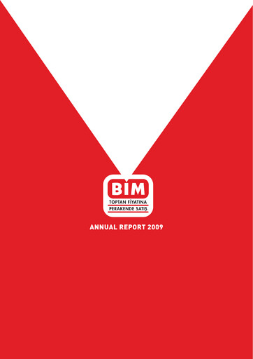 Thumbnail BİM Birleşik Mağazalar Annual Report 2009