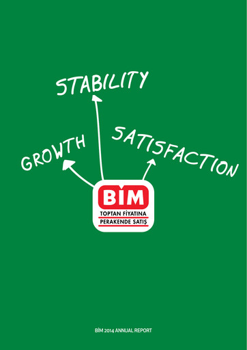 Thumbnail BİM Birleşik Mağazalar Annual Report 2014