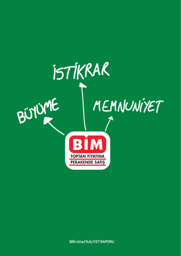 Thumbnail BİM Birleşik Mağazalar Annual Report 2014