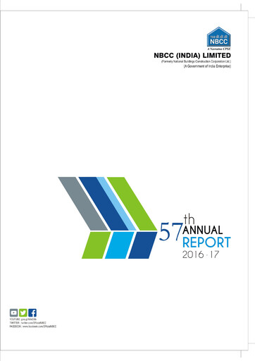 Miniature NBCC India Rapport annuel 2016-2017