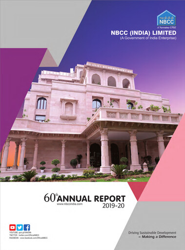 Miniature NBCC India Rapport annuel 2019-2020