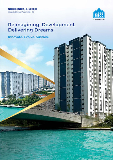 Miniature NBCC India Rapport annuel 2024-2025