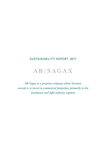 Thumbnail Sagax Sustainability Report 2017