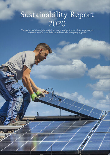 Thumbnail Sagax Sustainability Report 2020