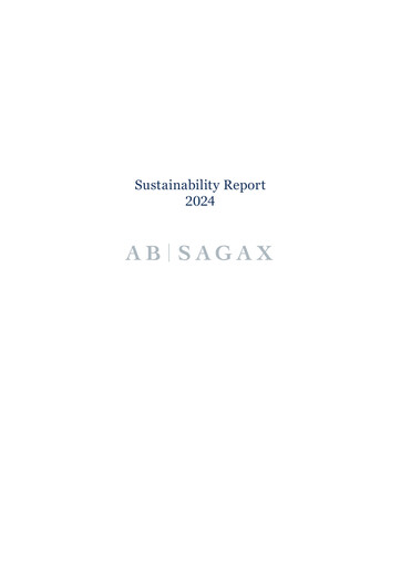 Thumbnail Sagax Sustainability Report 2024