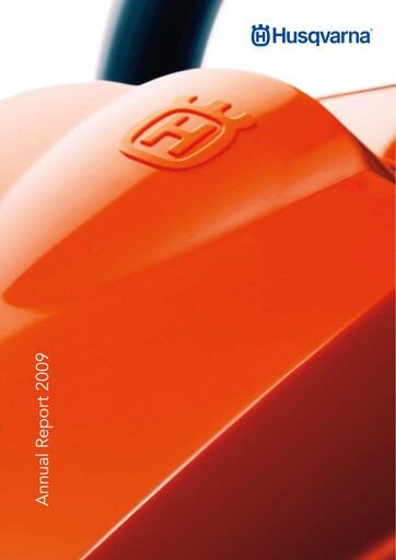 Thumbnail Husqvarna Annual Report 2009