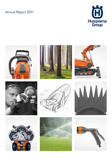 Thumbnail Husqvarna Annual Report 2011