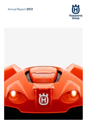 Thumbnail Husqvarna Annual Report 2012