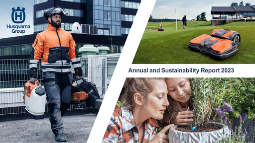 Thumbnail Husqvarna Annual Report 2023