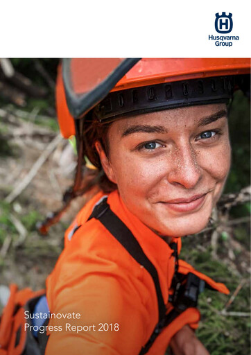 Thumbnail Husqvarna Sustainability Report 2018