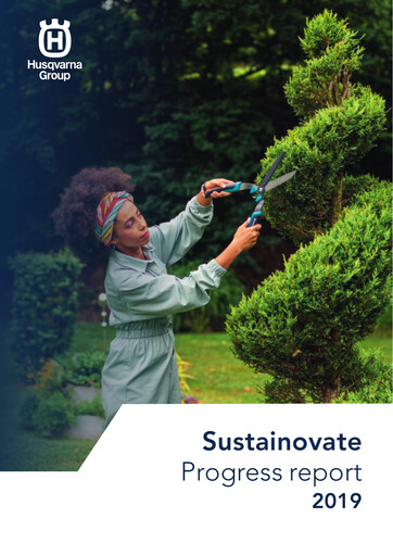 Thumbnail Husqvarna Sustainability Report 2019