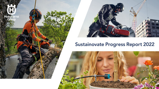 Thumbnail Husqvarna Sustainability Report 2022