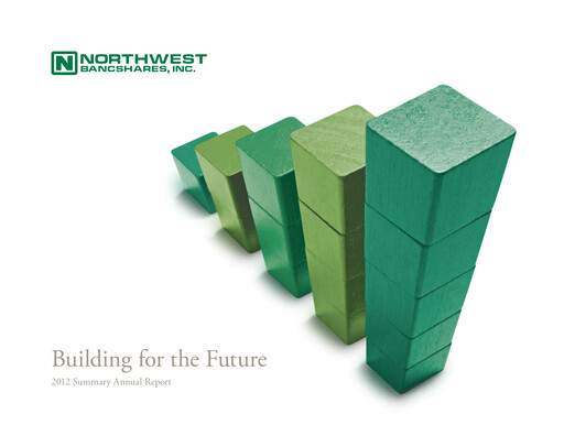 Thumbnail Northwest Bancshares
 Annual Report 2012