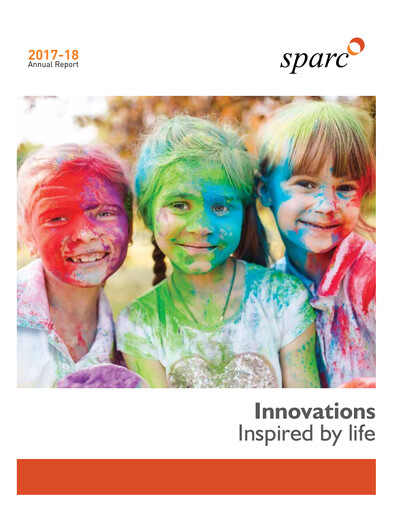 Thumbnail SPARC Annual Report 2017-2018