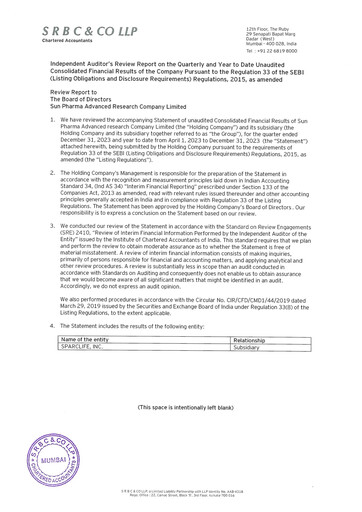 Thumbnail SPARC Quarterly Report 2023-q3