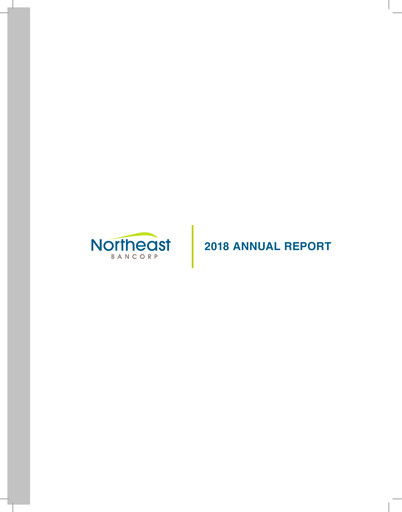 Thumbnail Northeast Bank Annual Report 2018