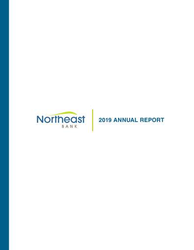 Thumbnail Northeast Bank Annual Report 2019