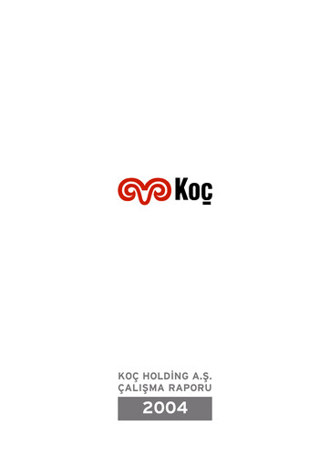 Thumbnail Koç Holding
 Annual Report 2004