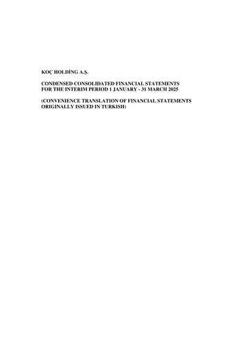 Thumbnail Koç Holding
 Quarterly Report 2025-q1