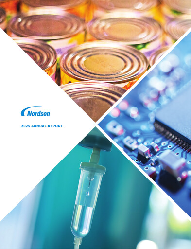 Thumbnail Nordson Annual Report 2025