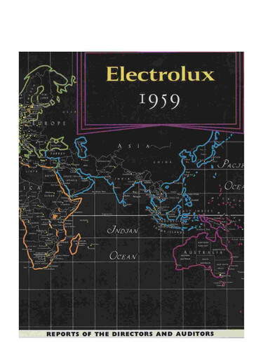 Thumbnail Electrolux Annual Report 1959