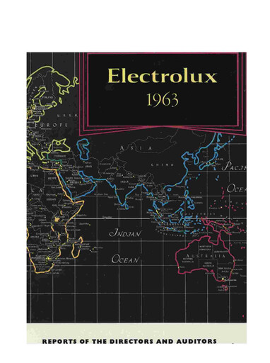 Thumbnail Electrolux Annual Report 1963