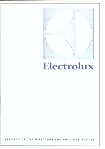 Thumbnail Electrolux Annual Report 1967