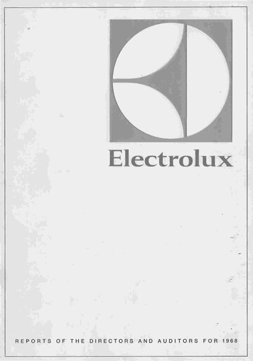 Thumbnail Electrolux Annual Report 1968