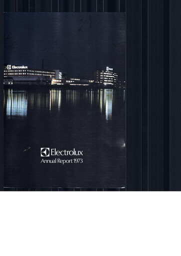 Thumbnail Electrolux Annual Report 1973