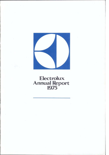 Thumbnail Electrolux Annual Report 1975