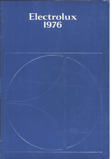 Thumbnail Electrolux Annual Report 1976