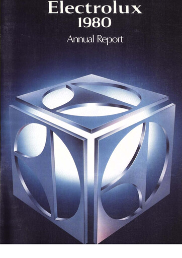 Thumbnail Electrolux Annual Report 1980