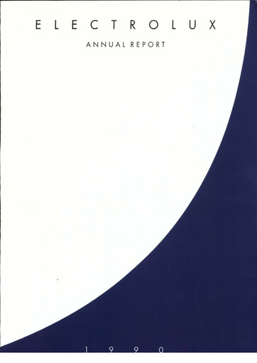 Thumbnail Electrolux Annual Report 1990