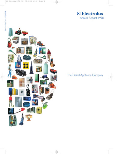 Thumbnail Electrolux Annual Report 1998