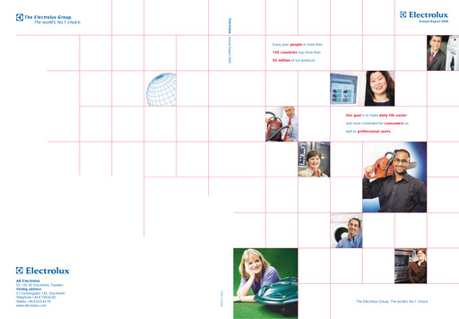 Thumbnail Electrolux Annual Report 2000