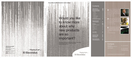 Thumbnail Electrolux Annual Report 2007