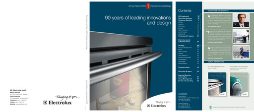 Thumbnail Electrolux Annual Report 2008
