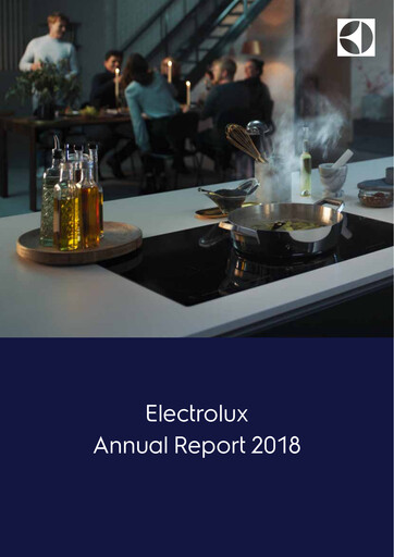 Thumbnail Electrolux Annual Report 2018