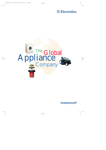 Thumbnail Electrolux Annual Report 1997