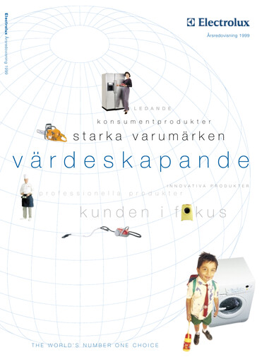 Thumbnail Electrolux Annual Report 1999