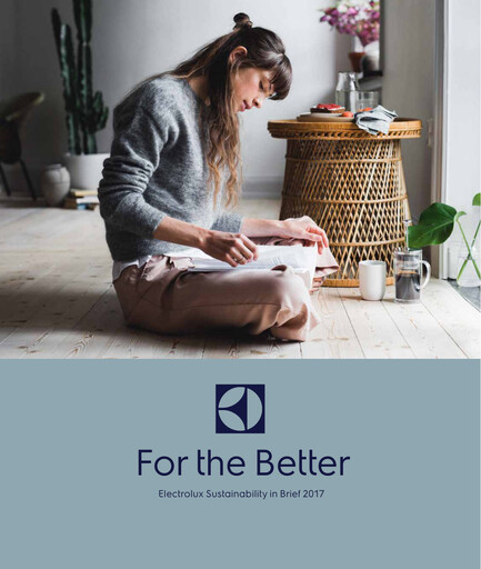 Thumbnail Electrolux Sustainability Report 2017
