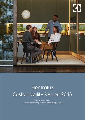 Thumbnail Electrolux Sustainability Report 2018