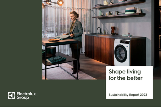 Thumbnail Electrolux Sustainability Report 2023