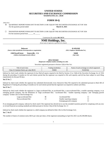 Thumbnail NMI Holdings
 Quarterly Report 2021-q1